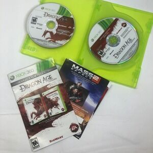 Dragon‎ Age Origins Ultimate Edition Xbox 360 Game Disc 1 & 2